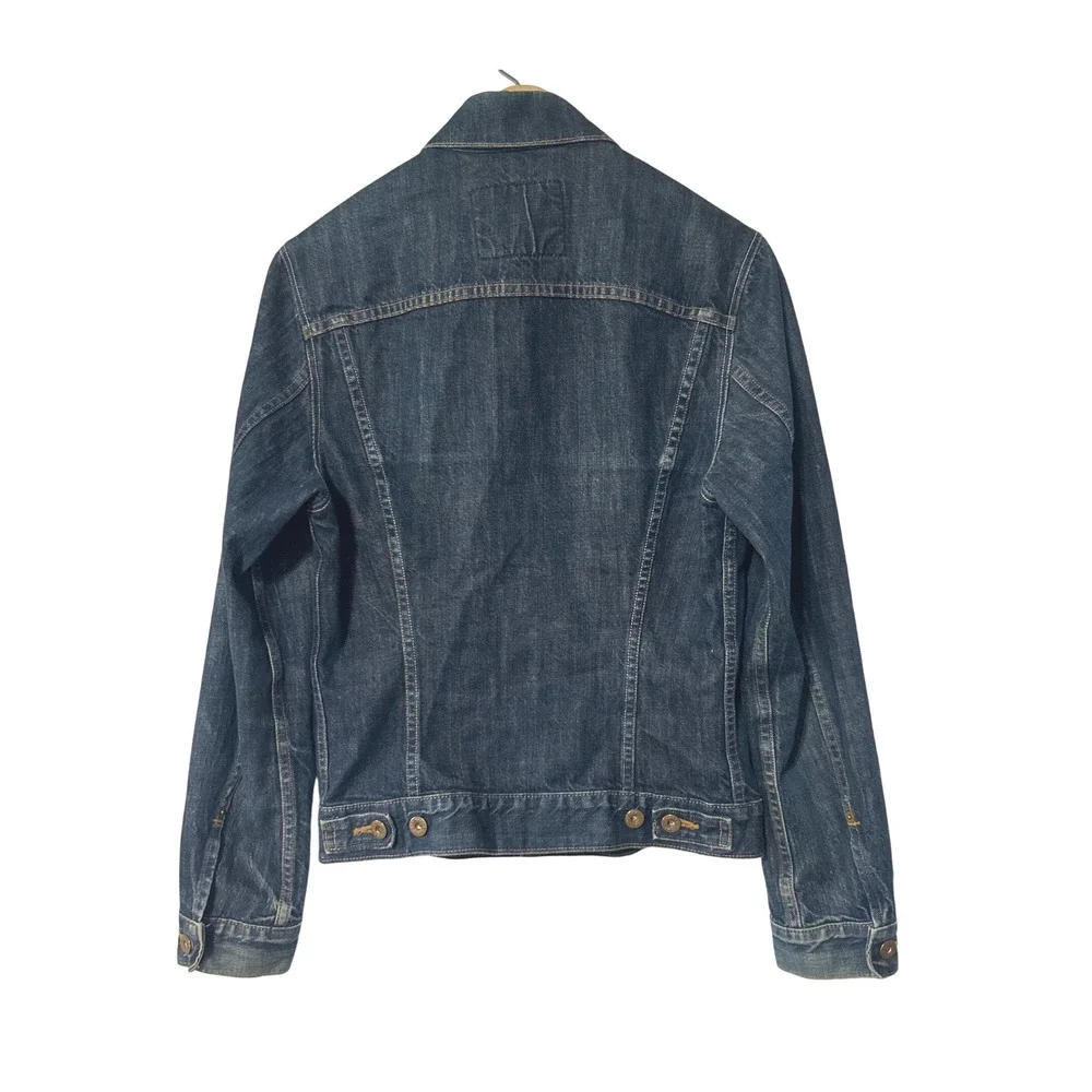 Vintage Levis Type III Trucker Jacket Dark Wash Denim Small Made in USA